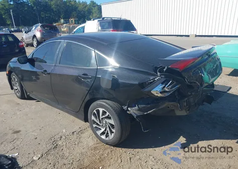 2016 Honda Civic Ex из США, поврежденный, VIN 2HGFC2F70GH507201